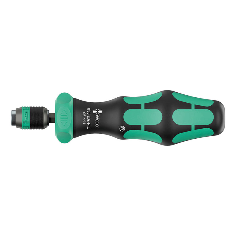 Wera 838 RA-R L RATCHET SDRIVER Screwdriver 1/4"