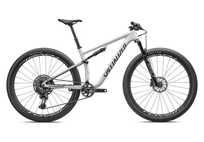 2023 Specialized epic pro bike gloss dune white granite over dove grey / metallic obsidian s