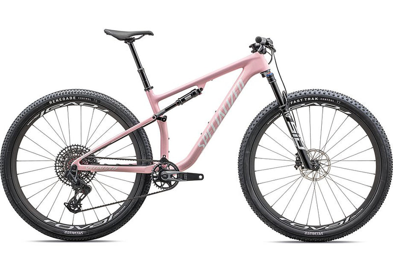 2023 Specialized epic pro ltd bike gloss desert rose / metallic white silver l