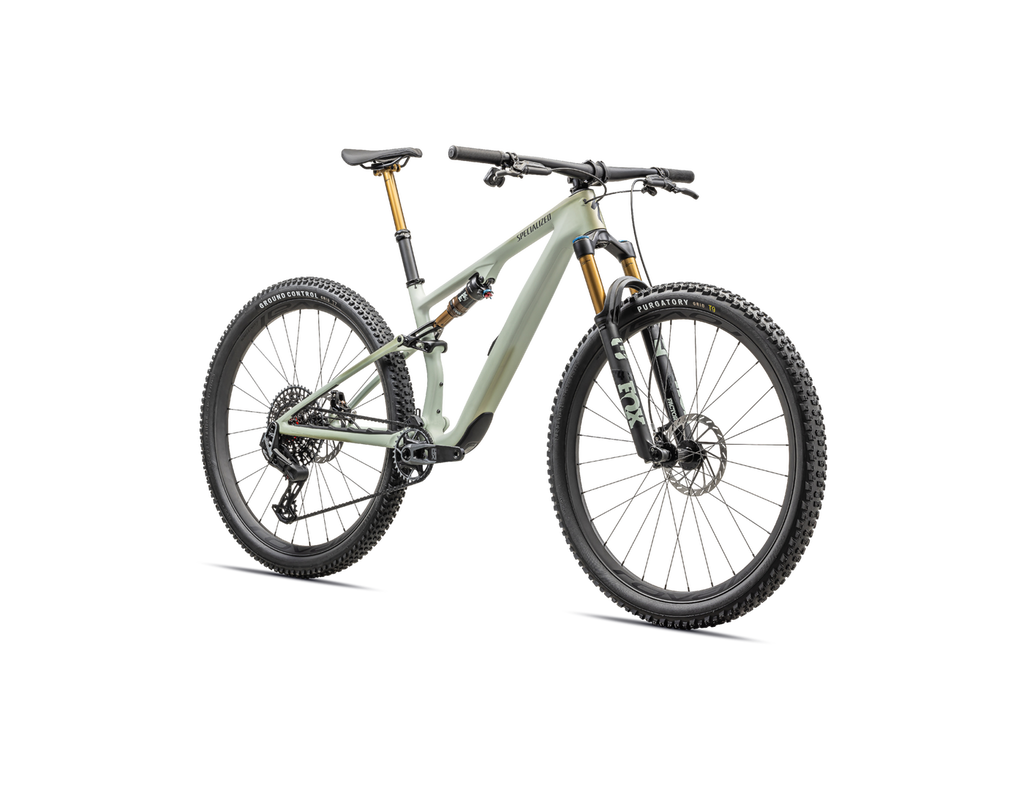 2024 Specialized EPIC 8 Evo Pro Mountain Bike - Small, Satin Forest Green/Spruce/Metallic Spruce