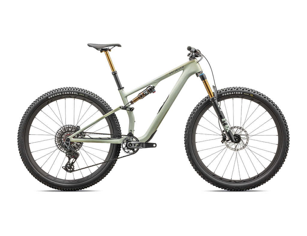 2024 Specialized EPIC 8 Evo Pro Mountain Bike - Large, Satin Forest Green/Spruce/Metallic Spruce