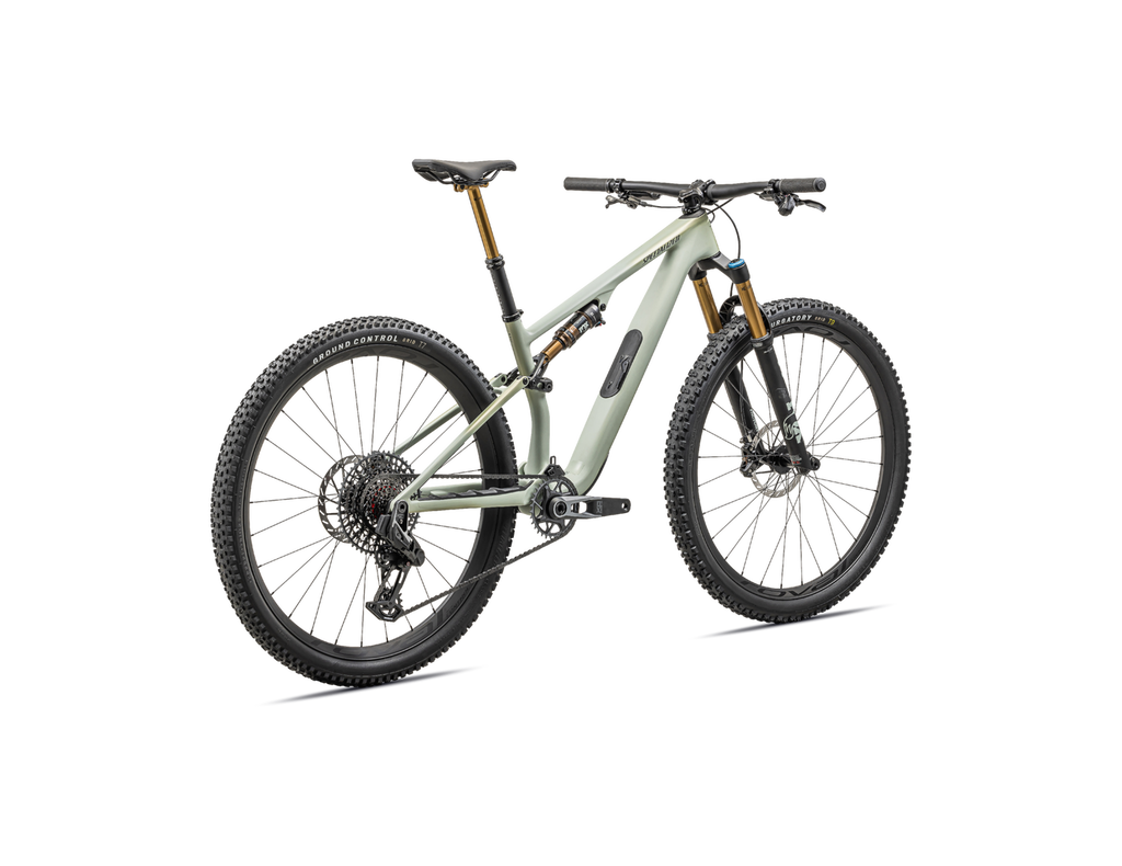 2024 Specialized EPIC 8 Evo Pro Mountain Bike - Large, Satin Forest Green/Spruce/Metallic Spruce