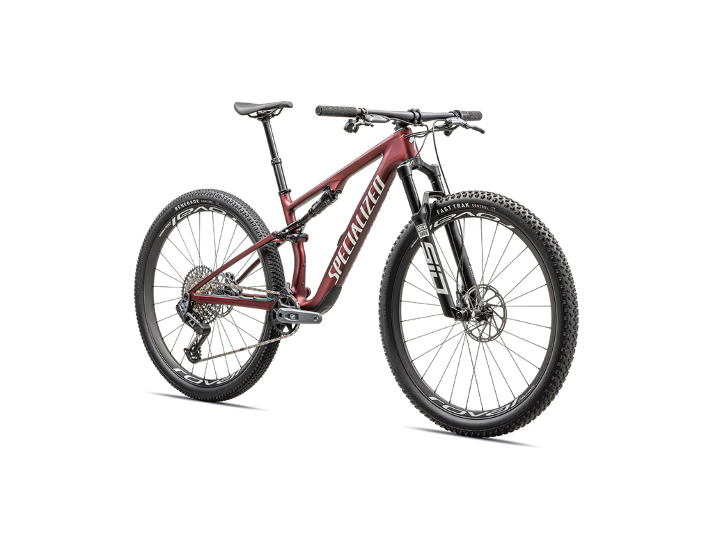 2024 Specialized EPIC 8 Expert Mountain Bike - X-Small, Satin/Redsky White