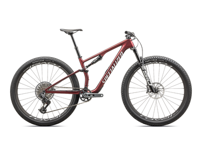 2024 Specialized Epic 8 Expert Mountain Bike - X-Small, Satin/Redsky White