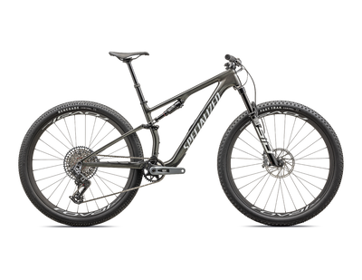 2024 Specialized Epic 8 Expert Mountain Bike - X-Small, Gloss Carbon/Black Pearl White