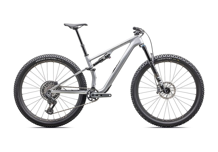 2025 Specialized Epic 8 Expert Evo Bike Satin Silver Dust / Gunmetal Xl