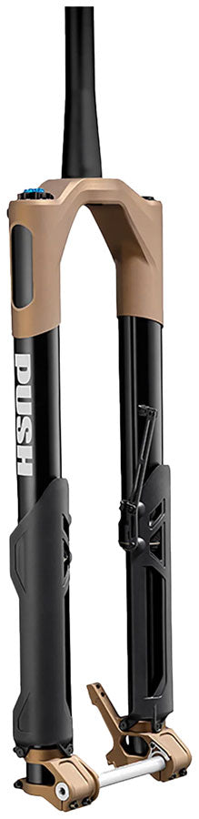 PUSH Industries Nine One V2 Inverted Coil Suspension Fork - 29" 160 mm 15 x 110mm 44mm Offset 50 lb. Spring Graphite BLK