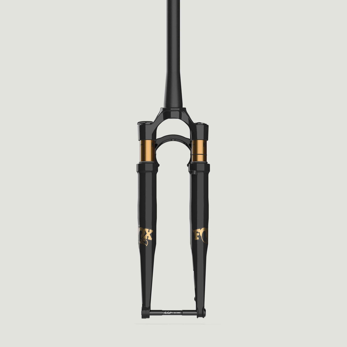 2025 FOX 32 FLOAT TC Kashima Factory Suspension Fork - 700c, 40 mm, Kabolt 12x100, 45 mm Offset, Shiny Black, Grip SL