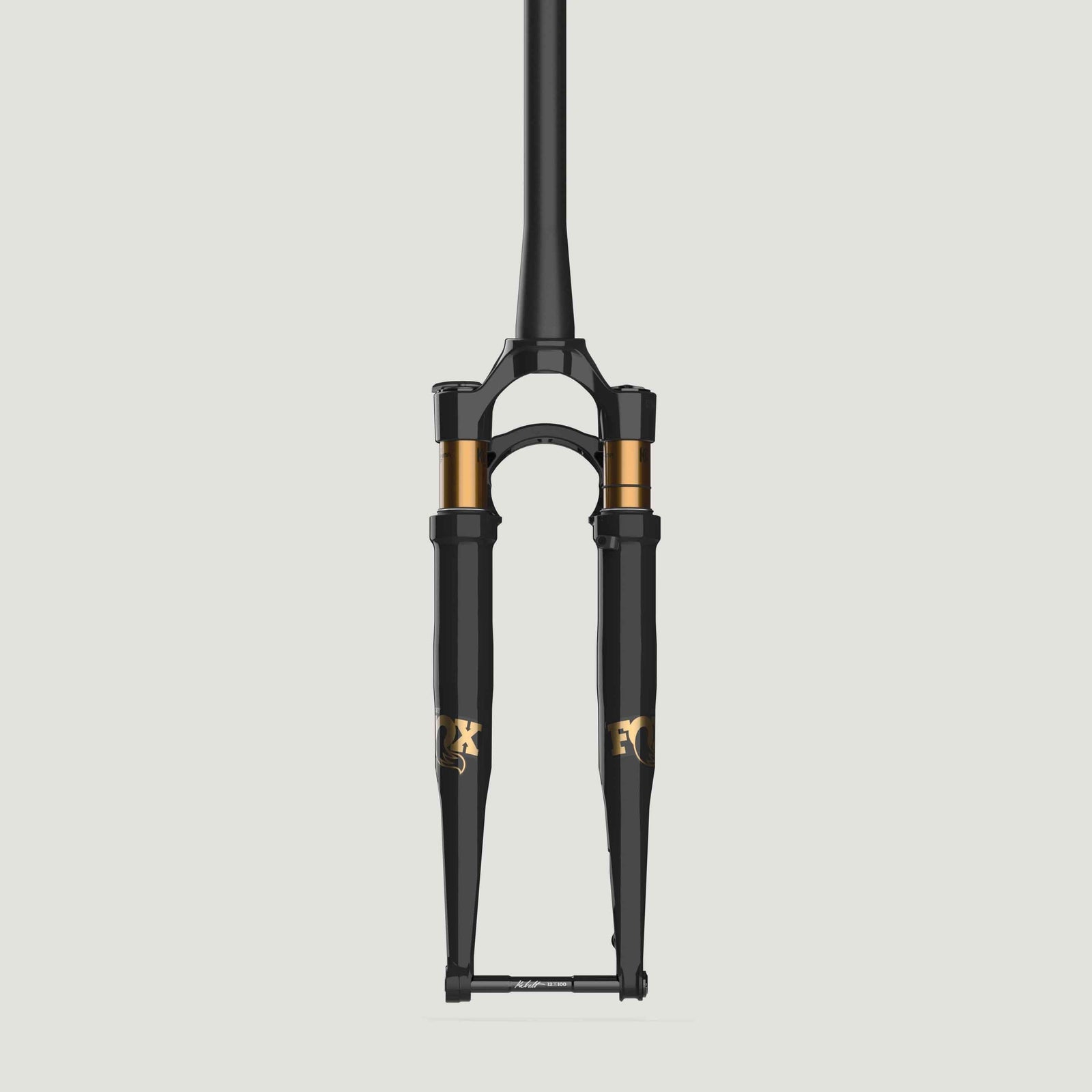 2025 FOX 32 FLOAT TC Kashima Factory Suspension Fork - 700c, 50 mm, Kabolt 12x100, 45 mm Offset, Shiny Black, Grip SL