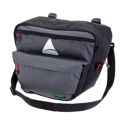 Axiom Seymour Oceanweave P7 Bar Bag Strap and Buckle 427 c.i. Grey/Black