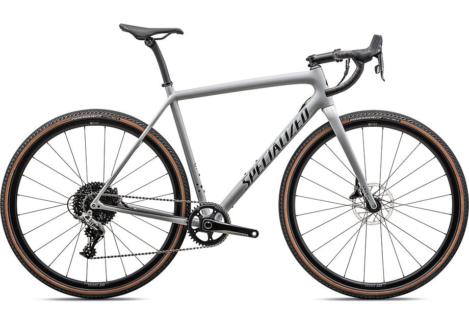 2023 Specialized crux comp bike gloss dove grey/metallic navy 58