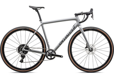 2023 Specialized crux comp bike gloss dove grey/metallic navy 54