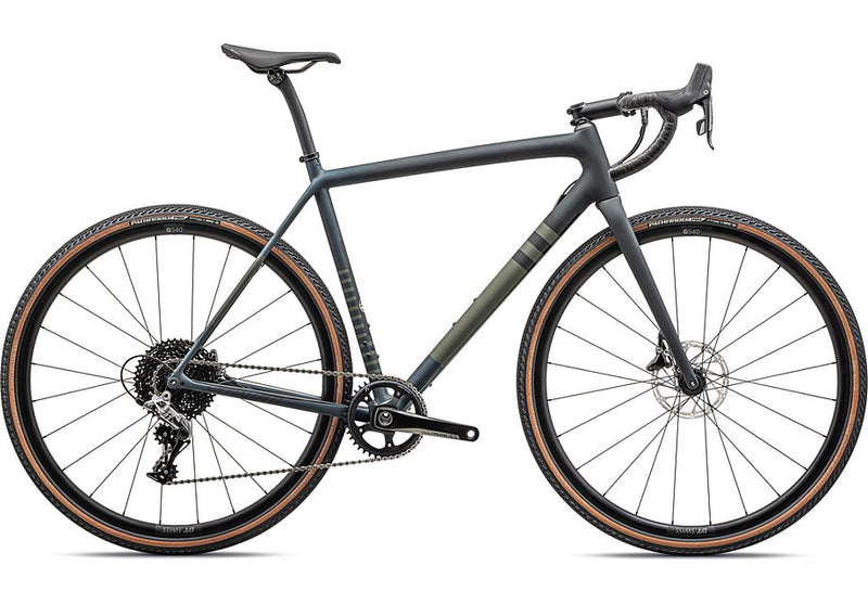2023 Specialized crux comp bike satin forest green/metallic deep lake 58