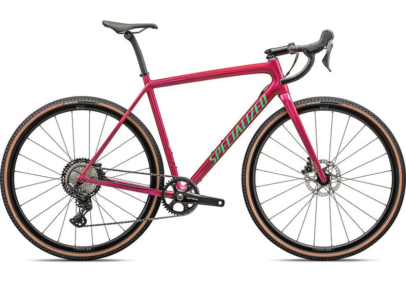 2024 Specialized crux comp bike gloss vivid pink/electric green 52