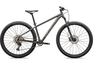 2025 Specialized rockhopper expert bike satin smoke / gloss chrome xs
