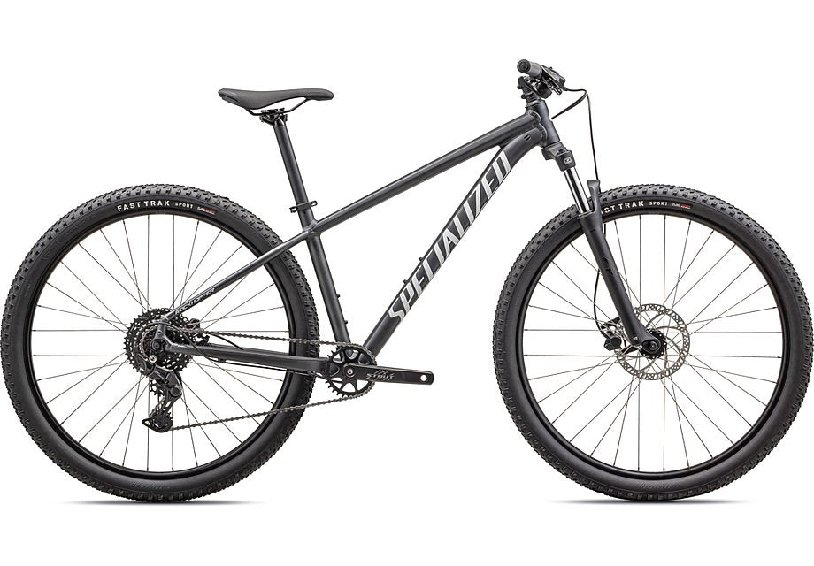 2025 Specialized rockhopper sport bike satin black liquid metal / white s - 27.5