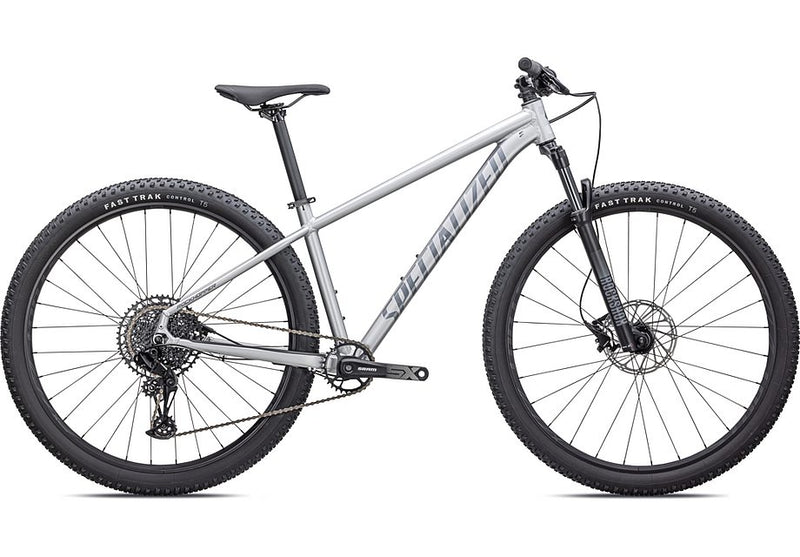 2024 Specialized rockhopper expert 27.5 bike satin silver dust / black holographic xs