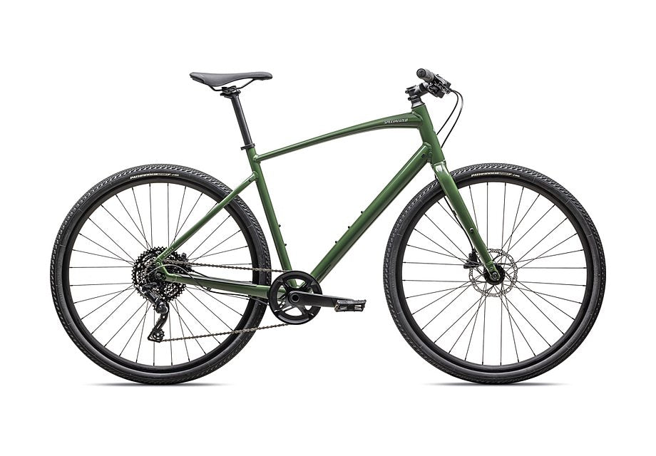 2025 Specialized sirrus x 3.0 km bike gloss cypress / cool grey reflective xl
