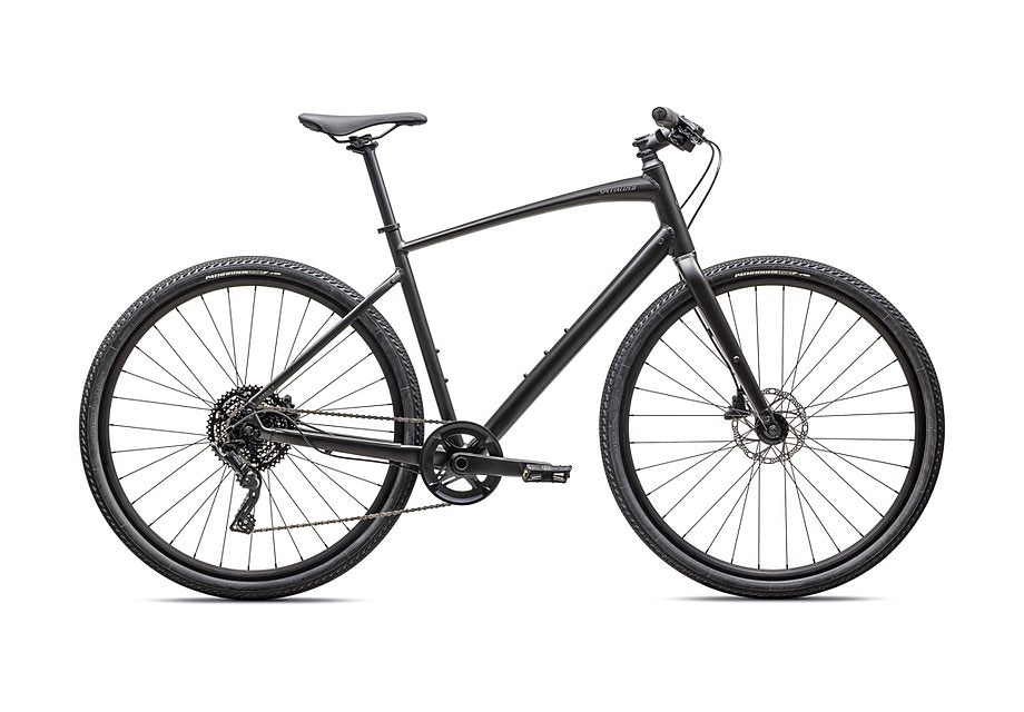 2025 Specialized sirrus x 3.0 km bike satin obsidian / smoke reflective xs