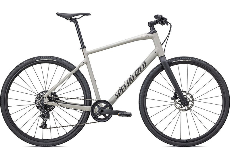 2022 Specialized Sirrus X 4.0 Bike White Mountains / Taupe / Satin Black Reflective Xxs
