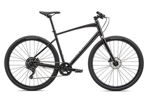 2023 Specialized sirrus x 3.0 bike gloss metallic obsidian / satin black reflective s