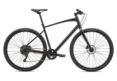 2023 Specialized sirrus x 3.0 bike gloss metallic obsidian / satin black reflective s