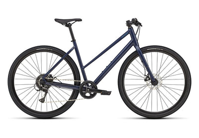 2025 Specialized sirrus x 1.0 st km bike satin deep marine / grey blue reflective xs