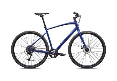 2026 Specialized Sirrus X 1.0 Km Bike Gloss Majesty Metallic / Dolomite Metallic Frost Reflective Xs