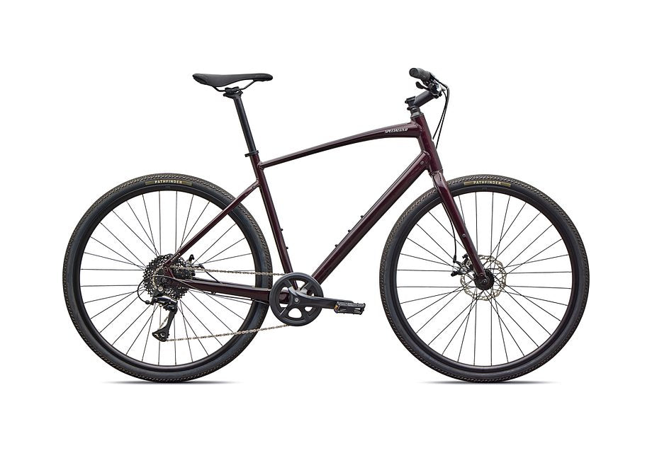 2026 Specialized Sirrus X 1.0 Km Bike Gloss Solidity Metallic / Dolomite Frost Reflective S