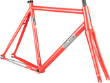 All-City Thunderdome Frameset - 700c Aluminum Hot Pink Blink 49cm