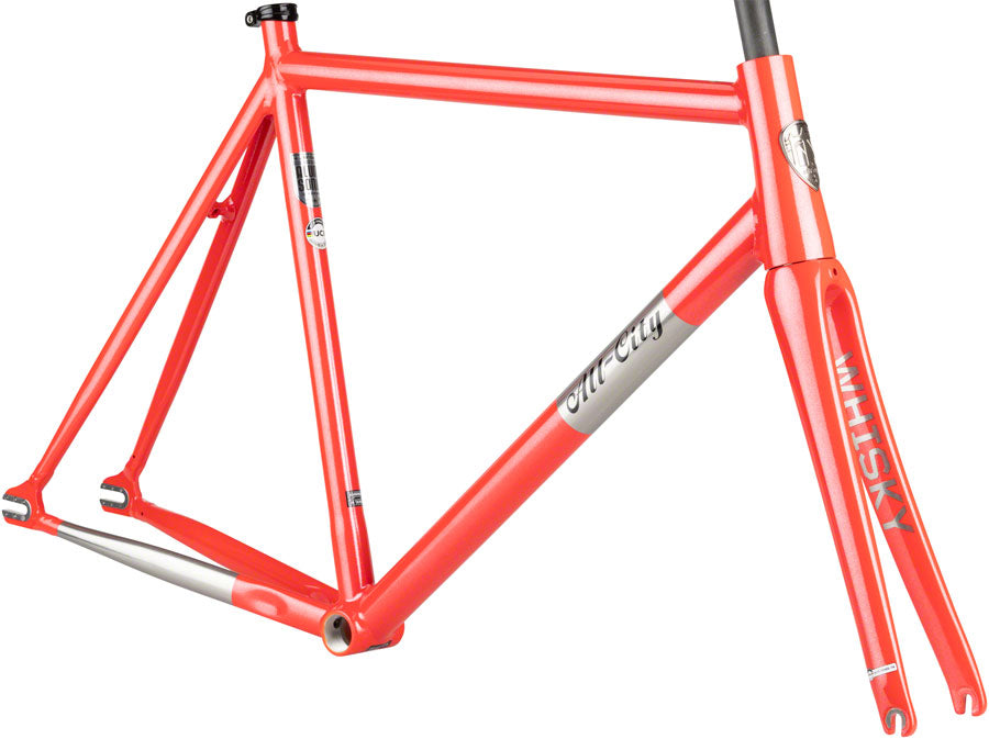All-City Thunderdome Frameset - 700c Aluminum Hot Pink Blink 49cm