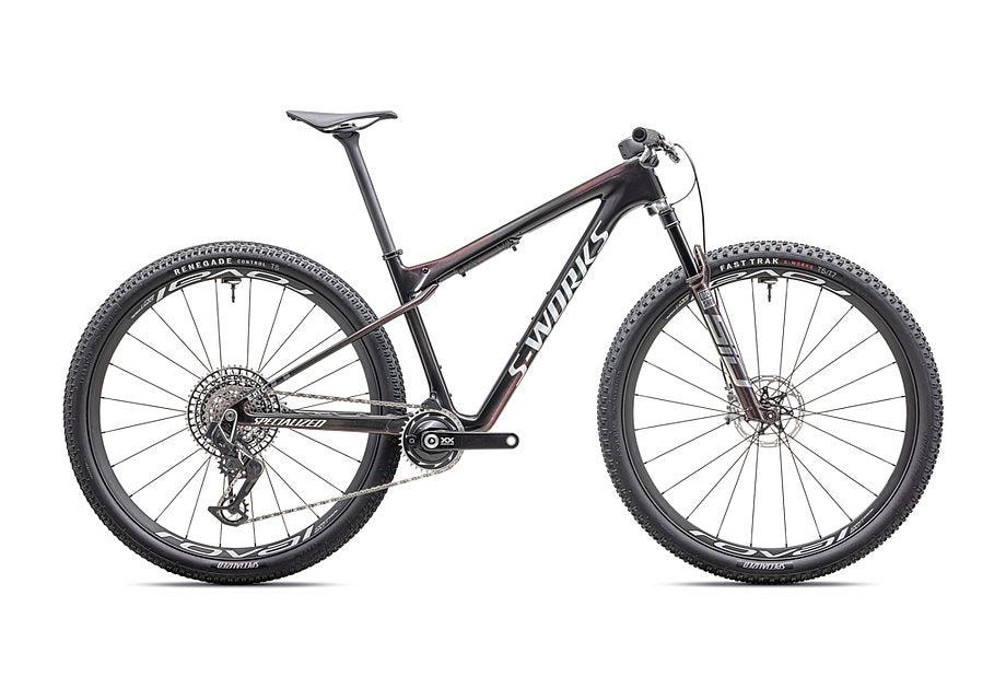 2025 Specialized epic wc S-Works bike gloss carbon / red pearl / chameleon fade xl