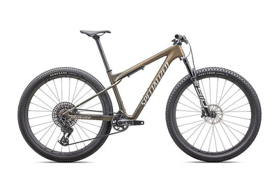 2025 Specialized epic wc pro bike satin burnt gold metallic / liquid metal m