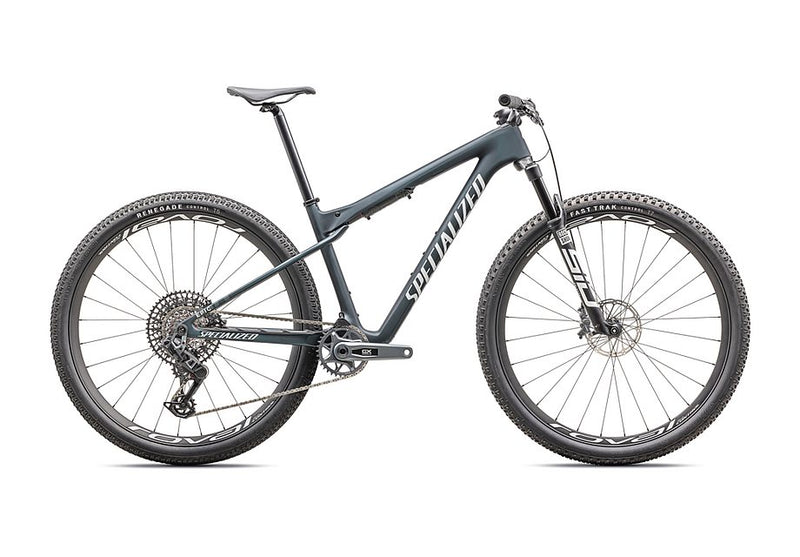 2025 Specialized epic wc expert bike satin metallic deep lake / white / pearl l