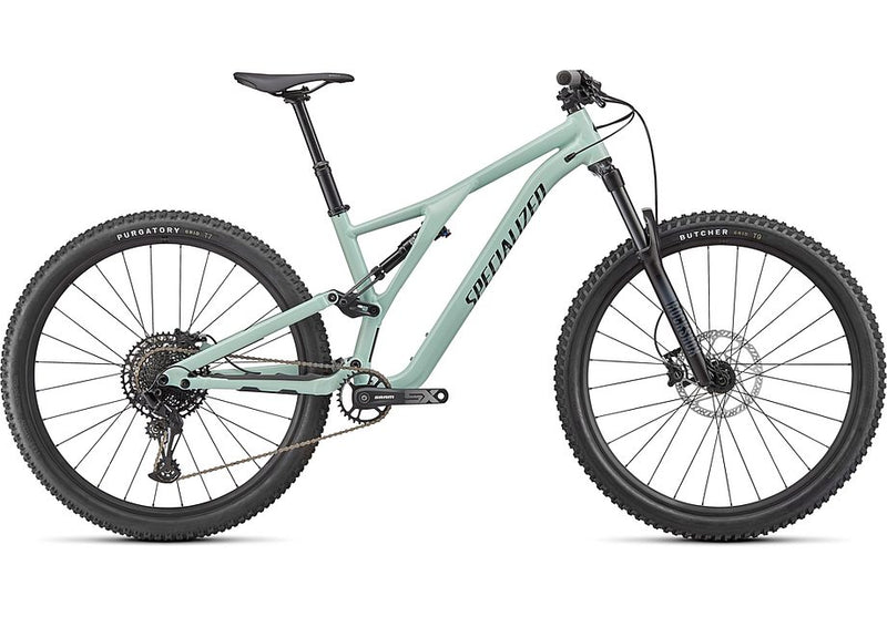 2024 Specialized Stumpjumper alloy bike gloss ca white sage / black s6