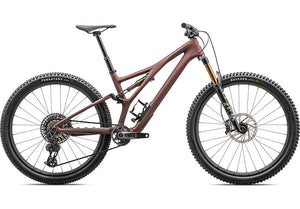 2024 Specialized Stumpjumper Pro Bike Satin Rusted Red / Dove Grey S1