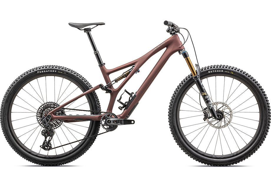 2024 Specialized Stumpjumper Pro Bike Satin Rusted Red / Dove Grey S6