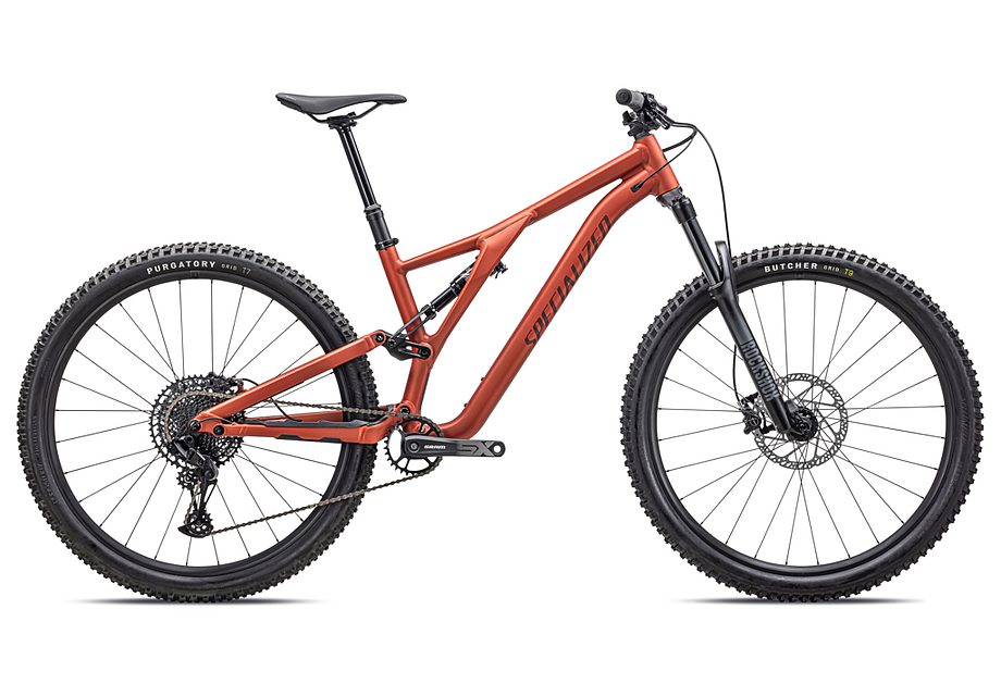 2024 Specialized Stumpjumper ALLOY Mountain BIKE - S5, SATIN REDWOOD / RUSTED RED