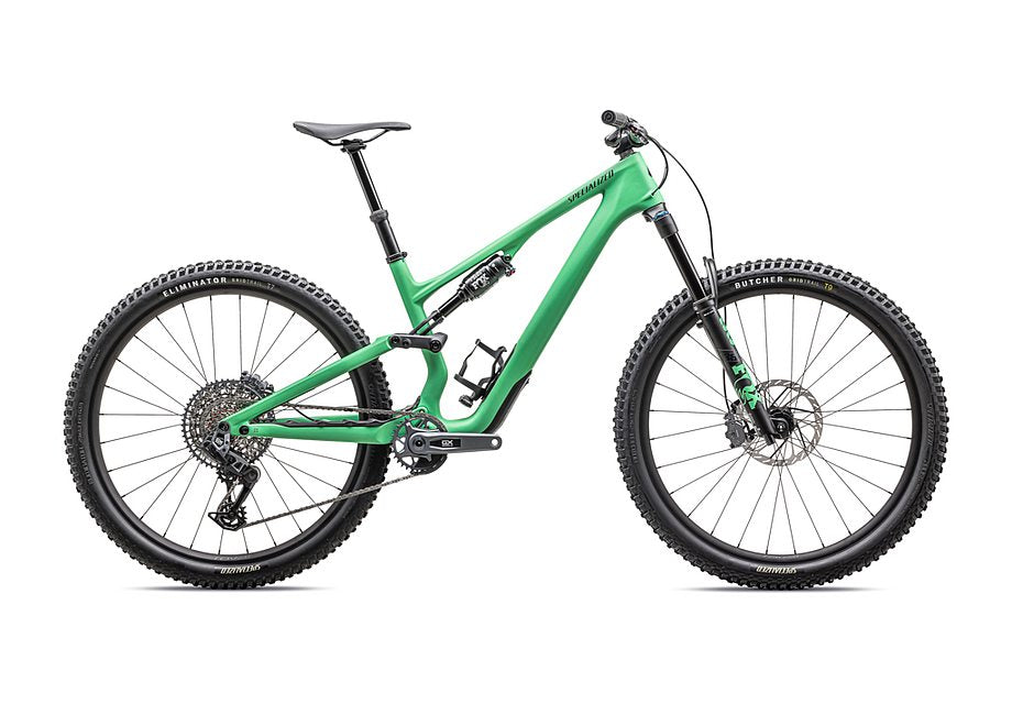 2025 Specialized Stumpjumper 15 Expert Bike Satin Electric Green / Satin Forest Green S2