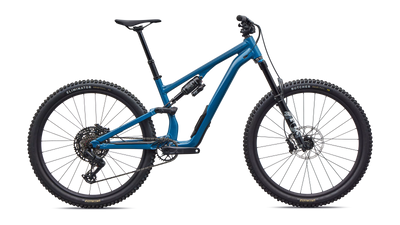 2026 Specialized Stumpjumper Evo Comp Alloy Bike Gloss Grey Blue / Cast Blue Metallic S1