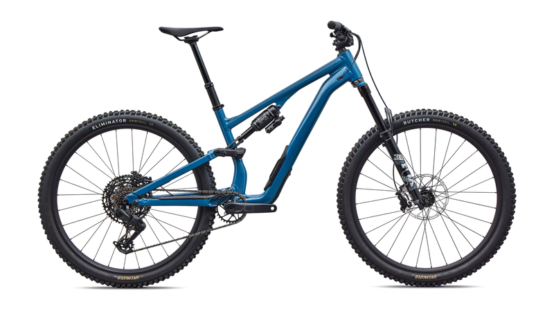 2026 Specialized Stumpjumper Evo Comp Alloy Bike Gloss Grey Blue / Cast Blue Metallic S1