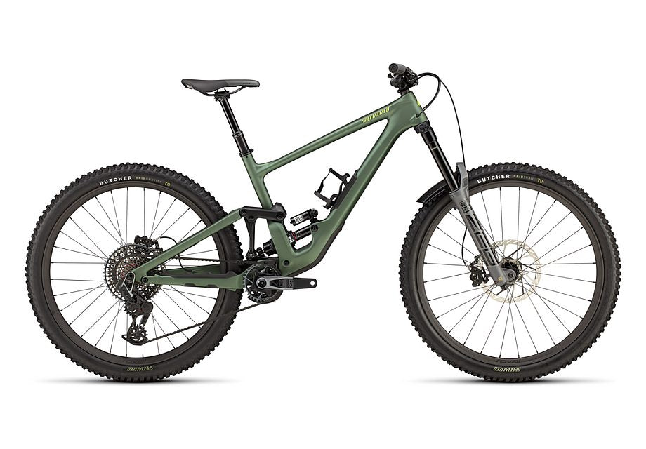 2025 Specialized Enduro Pro Bike Satin Cypress Metallic / Ion Metallic S3