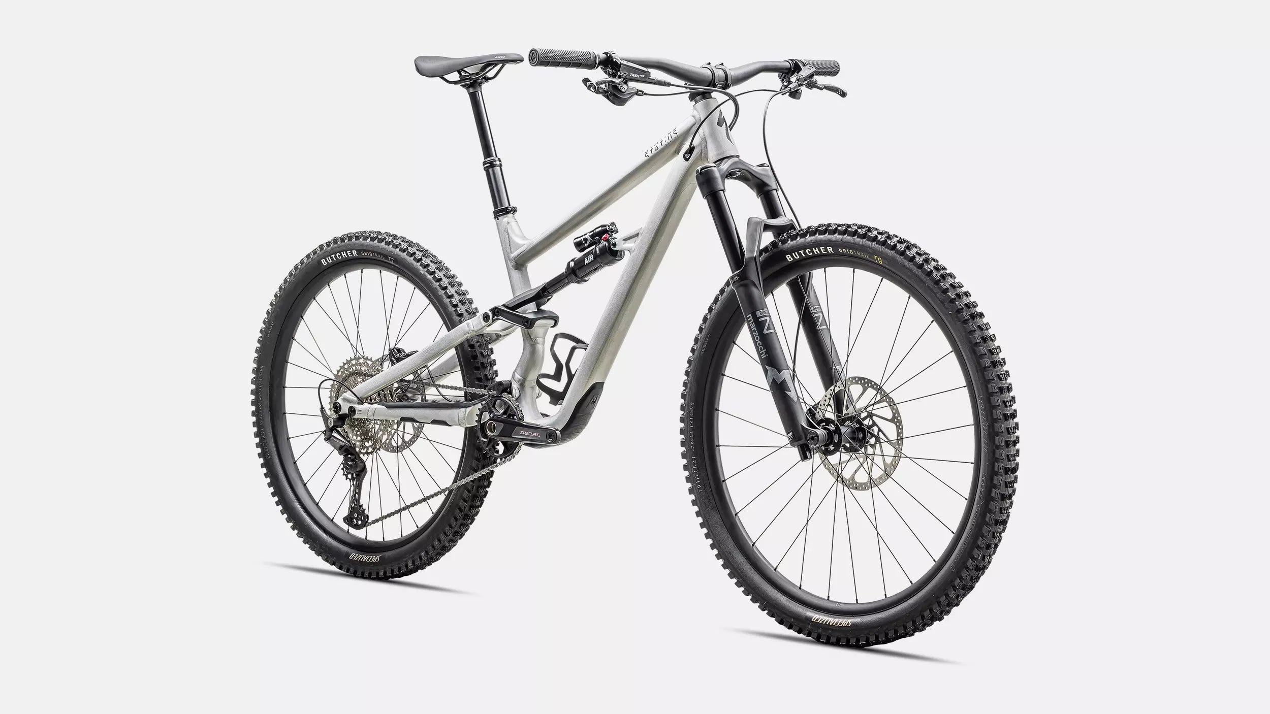 2025 Specialized Status 140 2 Bike Satin Aluminum / Obsidian S5