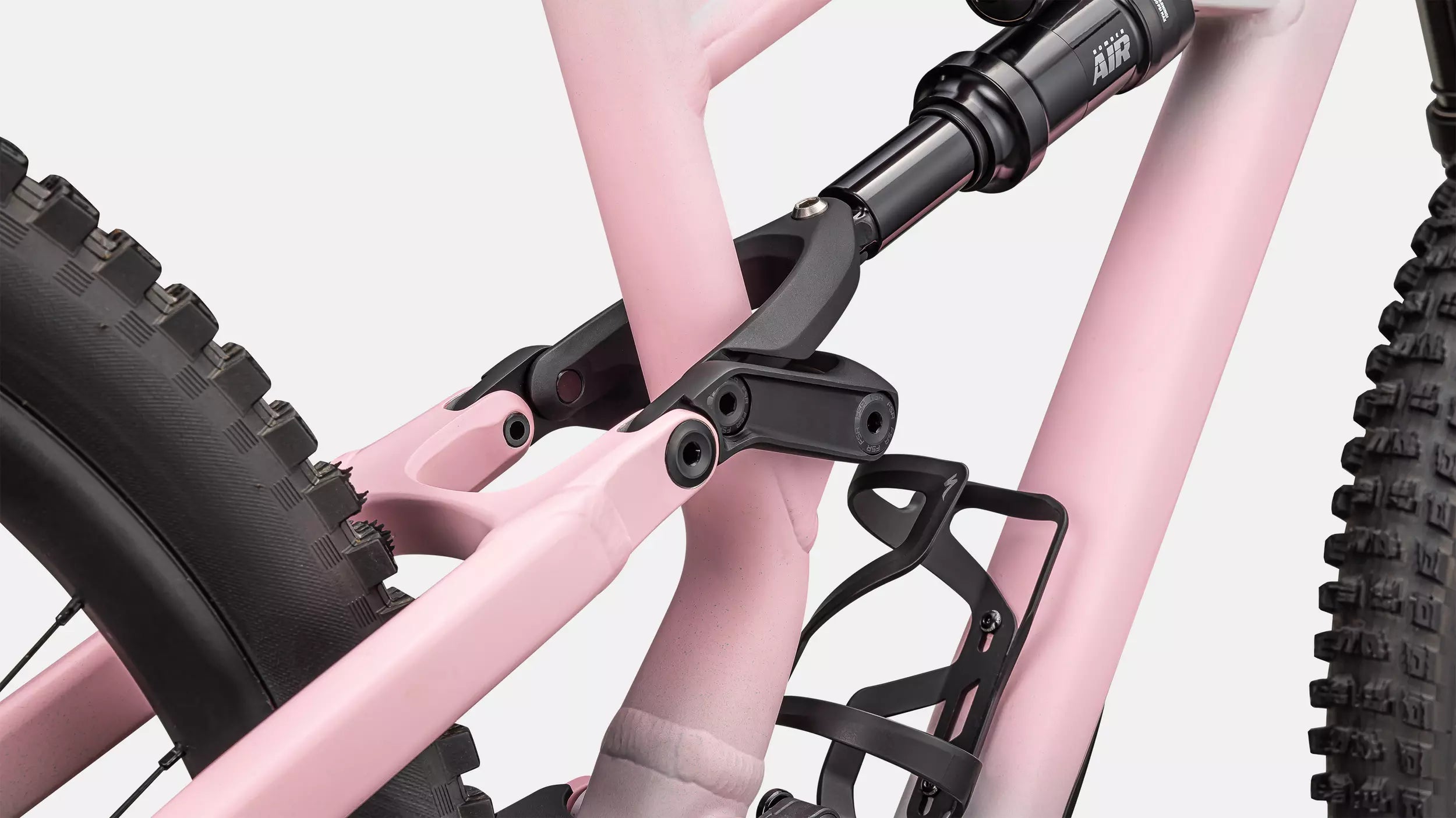 2025 Specialized Status 140 2 Bike Satin Cool Grey / Desert Rose / Black S5