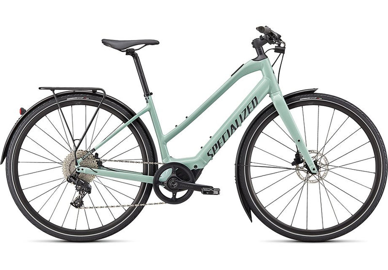 2025 Specialized vado sl 4.0 st eq bike white sage / black reflective m