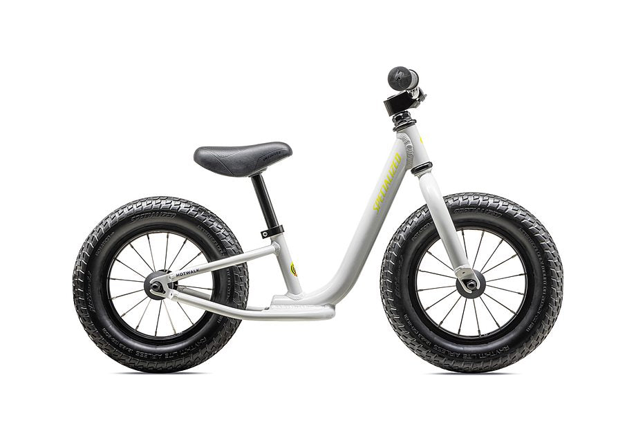 2025 Specialized Hotwalk Bike Gloss Dune White / Team Yellow 12