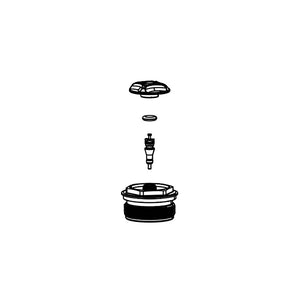 RockShox Air Top Cap XC32/Recon Silver