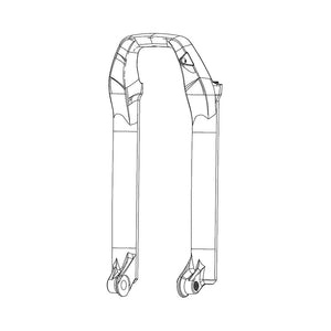 RockShox Lower Leg for Pike 27B SIL B3 11.4018.091.025