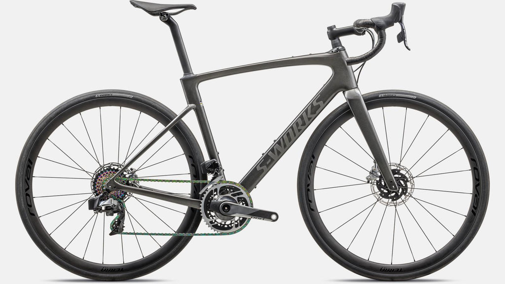 2024 Specialized S-Works Roubaix SL8 700c Carbon Road Bike - 49cm, SMOKE/BLACK PEARL