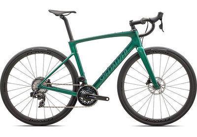 2025 Specialized Roubaix Pro Bike Gloss Metallic Pine 52